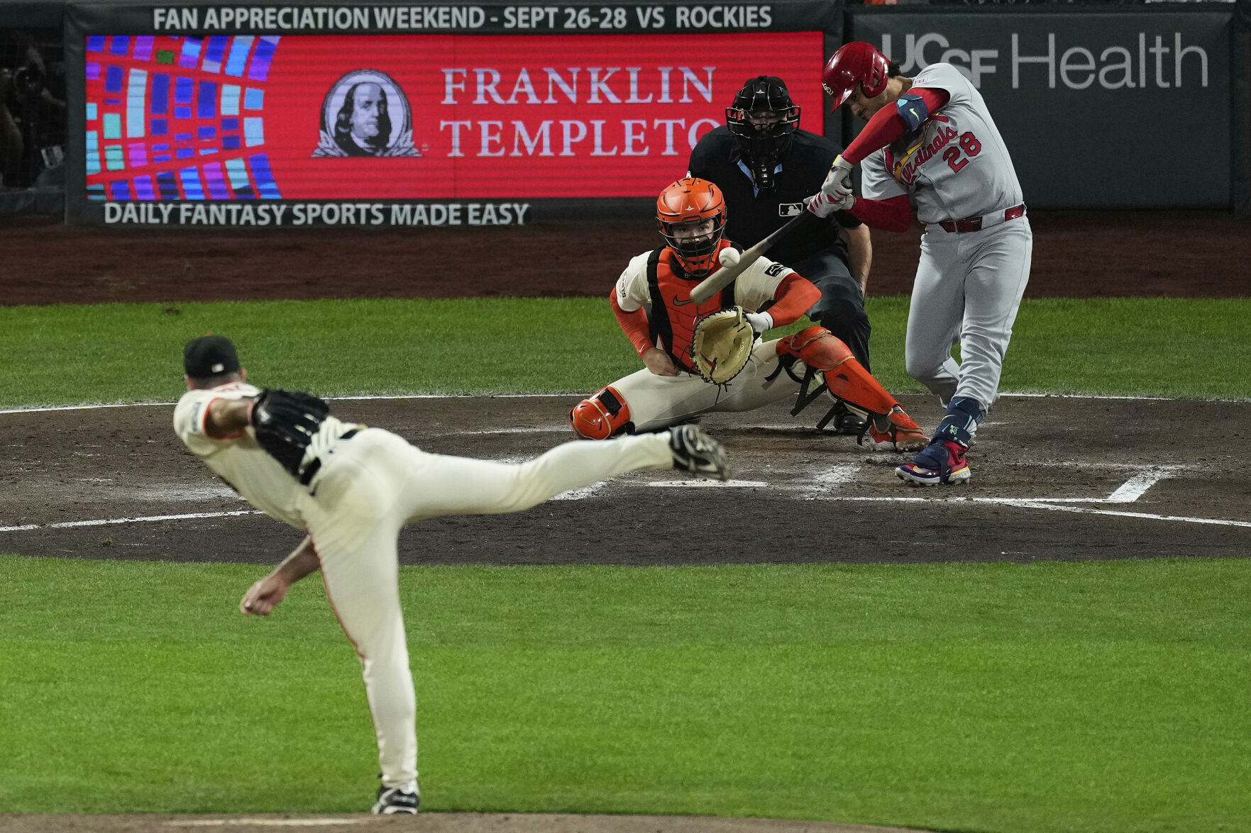 Cardinals Giants Baseball